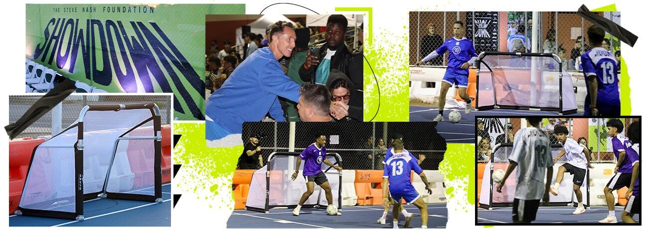 Sator Soccer is the Official Goal Provider of the Steve Nash Foundation Showdown Phoenix 2025